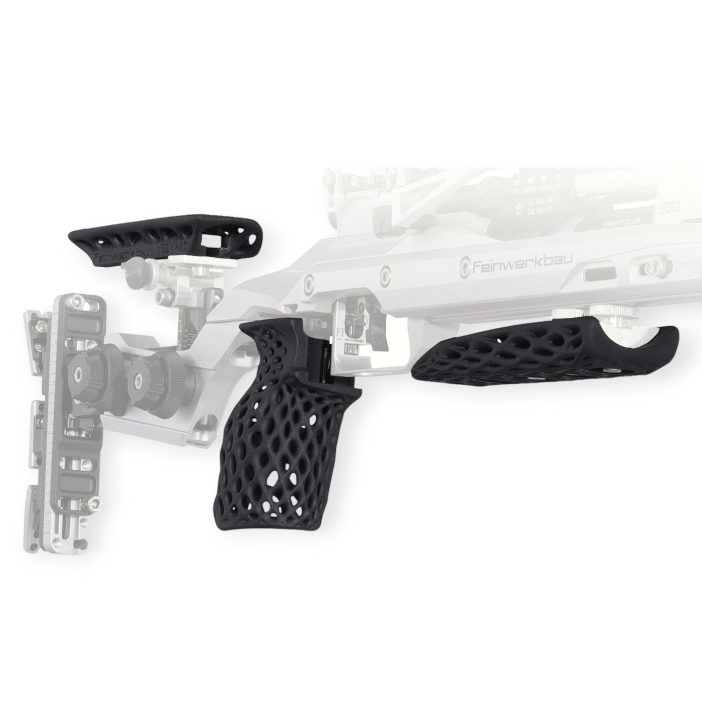 MESHPRO Complete Rifle Set (Grip, Cheek piece and Hand rest) - MESHPRO Shop