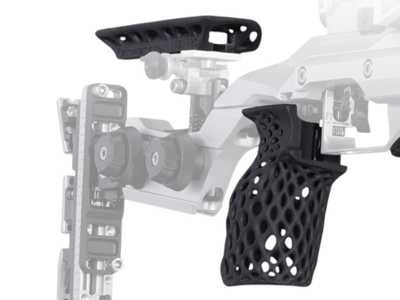 MESHPRO Sets (Grip, cheek piece and hand rest) - MESHPRO Shop