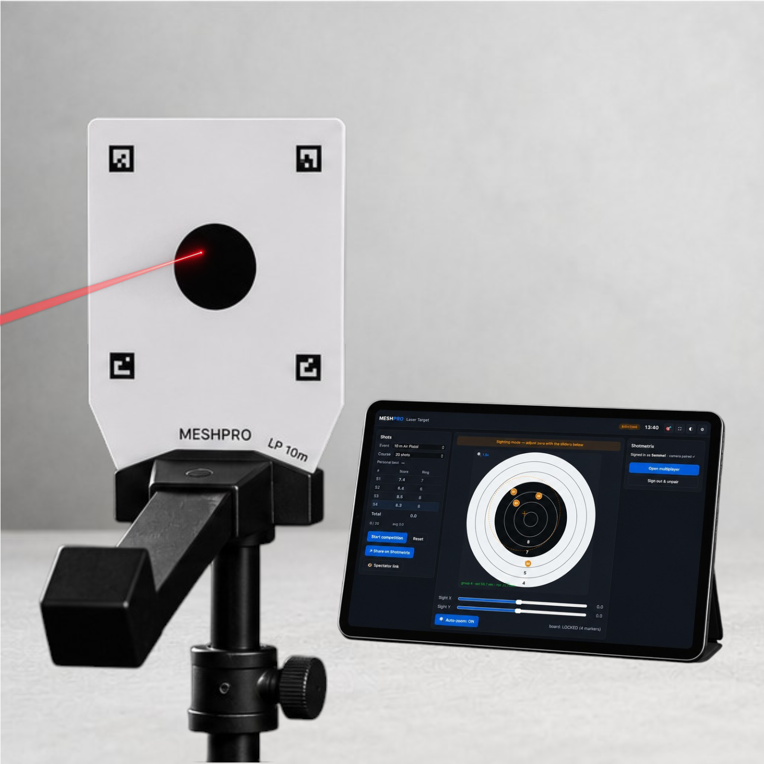MESHPRO Laser Target - MESHPRO Shop